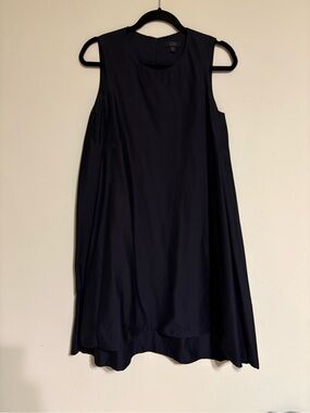COS Navy Sleeveless A-Line Shift Dress